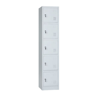 Four Small Doors Metal Lockers Steel Storage Locker Cabinet