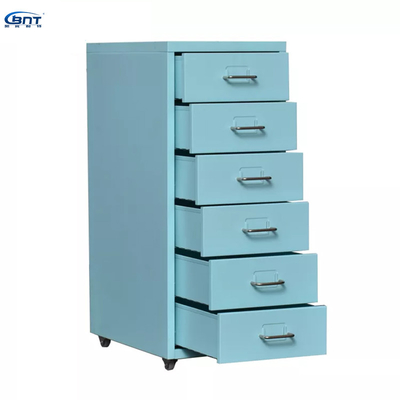 fireproof Office Furniture Storage Cabinets With 6 Drawers