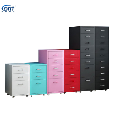 Office Furniture Steel Drawer Filing Cabinet 6 Drawer Vertical Storage