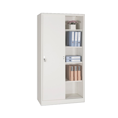 Steel Sliding Door File Cabinet Metal Book Rack Cabinet