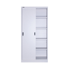 Steel Sliding Door File Cabinet Metal Book Rack Cabinet