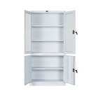 Waterproof Glass Door Filing Cabinet Metal Cabinet Storage For Office