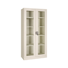 Steel Glass Door Filing Cabinet Storage ODM/OEM Office Cupboard