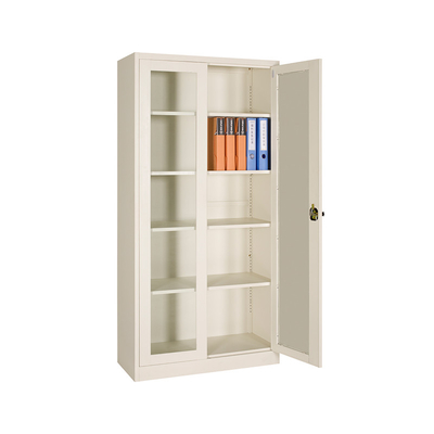 Steel Glass Door Filing Cabinet Storage ODM/OEM Office Cupboard