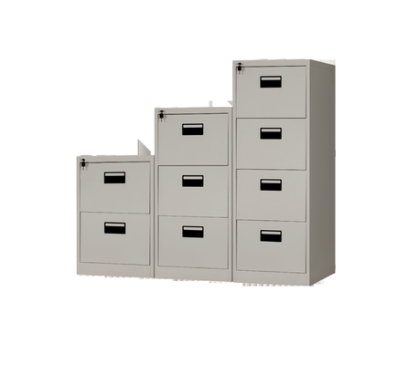 0.5mm~1.0mm Thickness Steel 4 Drawer Filing Cabinet Modern Steel Cabinet