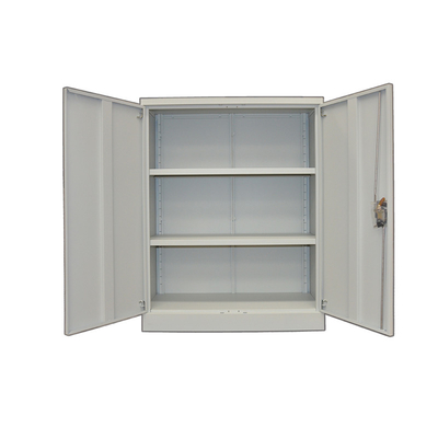 Knocked Down Construction Two Door Steel Cabinet Metal Cupboard