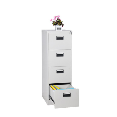 Thickness 0.5~1.0mm 4 Drawer Steel Filing Cabinet Metal Drawer Cabinet