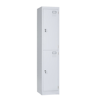 2 Door Staff Gym Steel Locker OEM Metal Storage Wardrobe