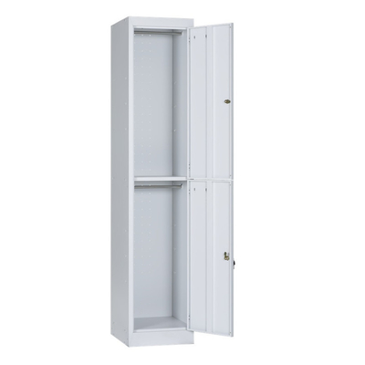 2 Door Staff Gym Steel Locker OEM Metal Storage Wardrobe