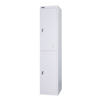 2 Door Staff Gym Steel Locker OEM Metal Storage Wardrobe