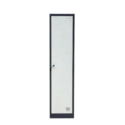 One Door Staff Locker Apartment H1850mm Single Metal Cabinet