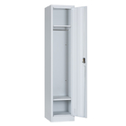 One Door Staff Locker Apartment H1850mm Single Metal Cabinet