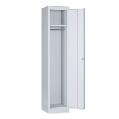 One Door Staff Locker Apartment H1850mm Single Metal Cabinet