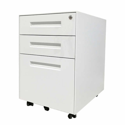 File Steel Mobile Pedestals Commercial Office Mobile Under Desk Pedestal