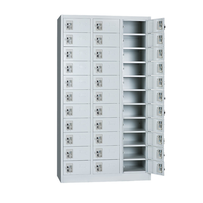 Commercial Furniture Supermarket Locker Steel Safe 33 Doors