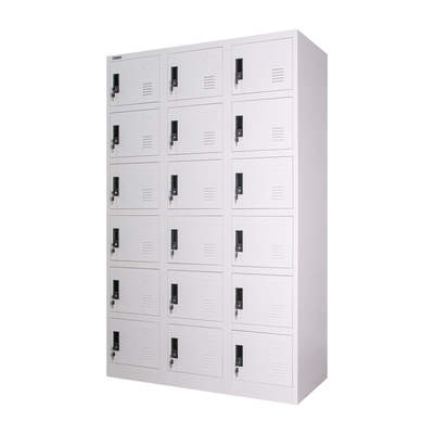 Supermarket Locker 18 Door Safety Steel Lockable Filing