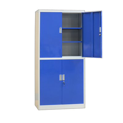 RAL Color Storage Office Filing Cabinets Knock Down Structure