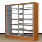 Commercial 1.2mm Thickness Steel Book Shelf Library Furniture H2220mm