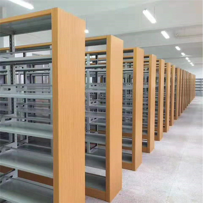 Commercial 1.2mm Thickness Steel Book Shelf Library Furniture H2220mm