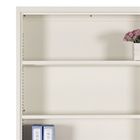 Office Furniture Metal Book Storage Shelf  0.5mm~1.2mm Thickness H1850mm