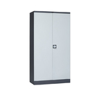 2 Doors 0.6mm  Flat Filing Cabinets Office School Knock Down Steel File Storage