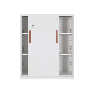 School Furniture Narrow Edge Double Door Filing Cabinet With Cyber Lock