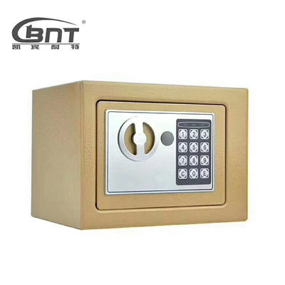 High Productivity Safety Hotel Security Box Password Steel Home Safes 7 Colors