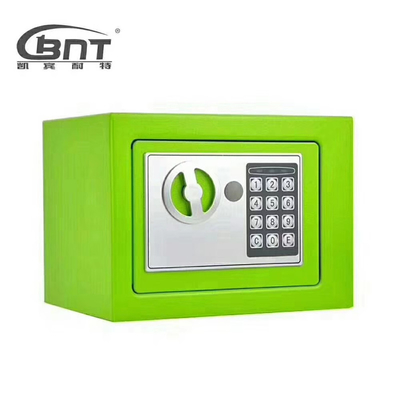 High Productivity Safety Hotel Security Box Password Steel Home Safes 7 Colors