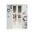 Customized Pictures Metal Wardrobe Closets Bedroom Home Style D500mm