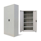 RAL Color Modern Design Dorm Storage Cabinets With 2 Doors