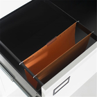 Lateral Steel Drawer Cabinet RAL Color Metal Material