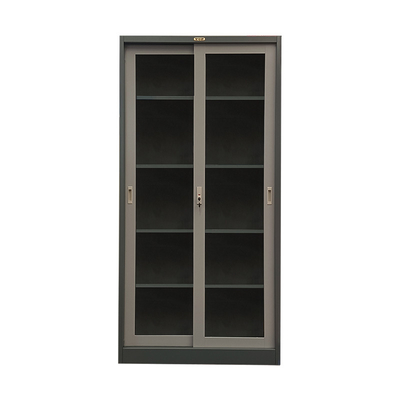 50KG Lockable Sliding Door Cupboard KD Structure RAL Color