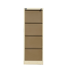 Lockable Drawer Filing Cabinets 0.5-0.9mm Thickness