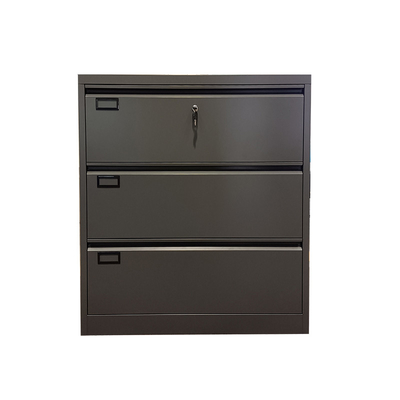 Three Drawer Lateral Office Cabinet Lockable Vertical