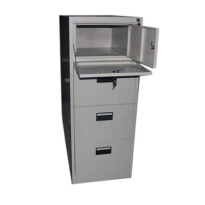 Lockable Security Legal Size Drawer Filing Cabinet With Safe Vault