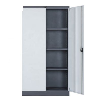 Three Shelves Double Door Knock Down 0.176CBM Metal Filing Cabinets