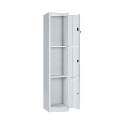 Morden 3 door wardrobe steel sports locker room bedroom furniture