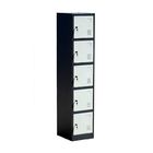 Black White Easy  Installation Multiple Door Steel Locker Cabinet