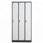 Waterproof  Durable Parcel 0.176CBM 3 Doors  Metal Lockers