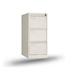 Black White Waterproof  Sturdy 3 Layers Lateral File Cabinet