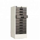Stainless Steel  Anti Collision 400mm Wide Drawer Filing Cabinet