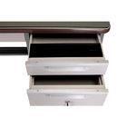 Corrosion Resistance Cam Lock 3 Drawers Steel Executive Desk