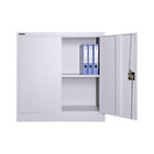 Bedroom Clothes Storage Two Doors RAL Color Electrostatic Iron Cupboard