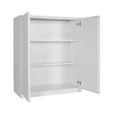 Narrow Bridge Modern 2 Door Clothing Steel Locker Wardrobe File Cabinet