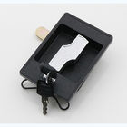 Removable Core Black Mailbox Handle Metal Cabinet Locks