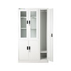 H1850mm 0.6mm Thickness Steel Storage Cabinets With Locker