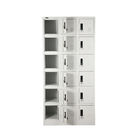 OEM Size 18 Door Steel Outdoor Storage Lockers ISO14001