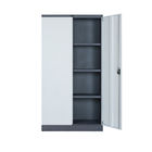 Office Furniture Steel Locker Cupboard Two Swing Door Metal Filing Cabinet