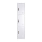 Gym 3 Door Height 1850mm Metal Storage Cabinet