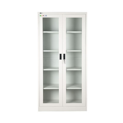 School Glass Door Document H185cm Metal Cabinet Locker